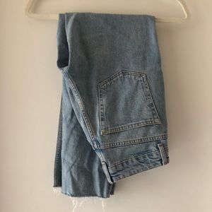 Topshop straight jeans